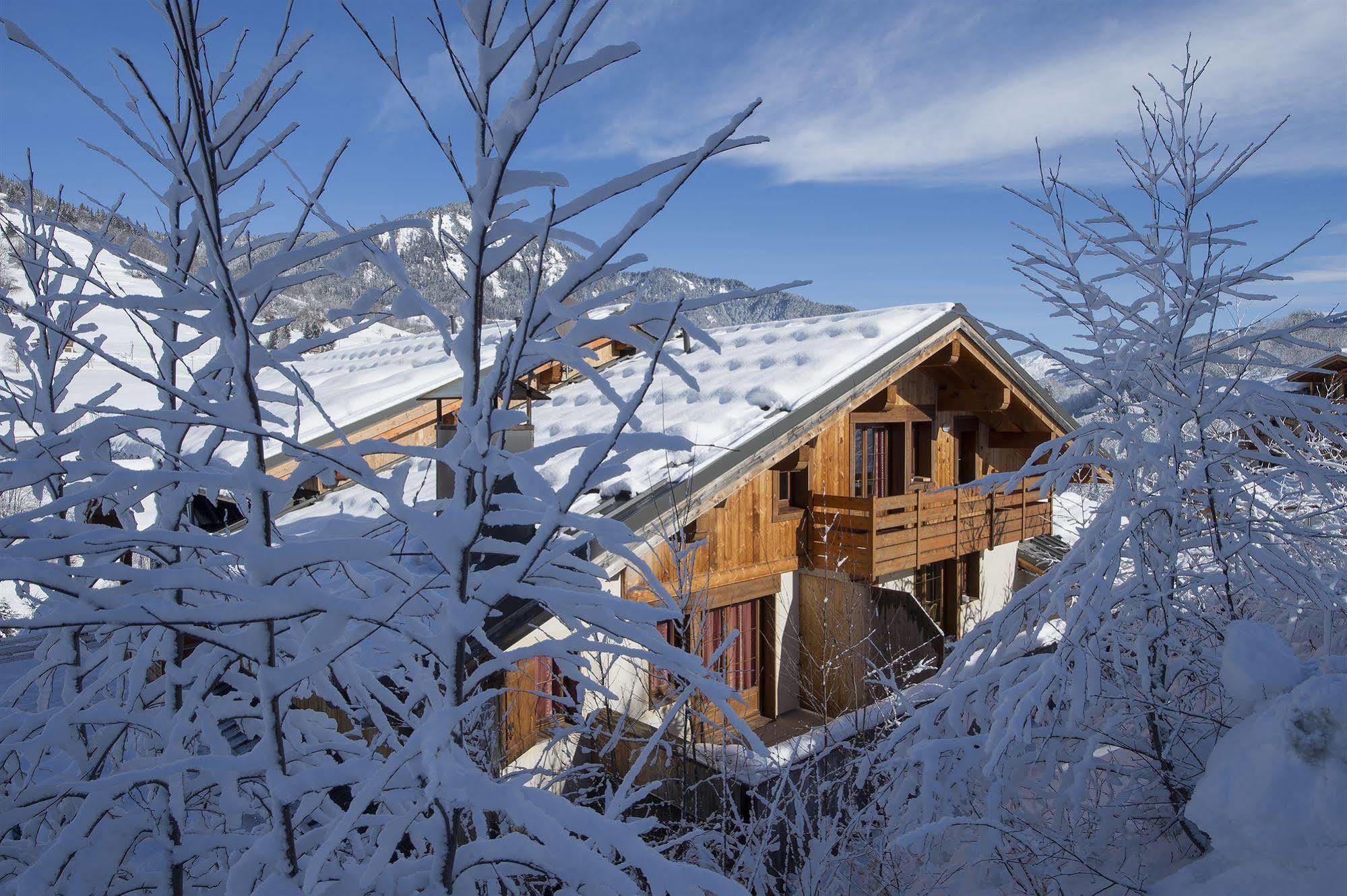 Residence Nemea Les Chalets Des Evettes Flumet Kültér fotó