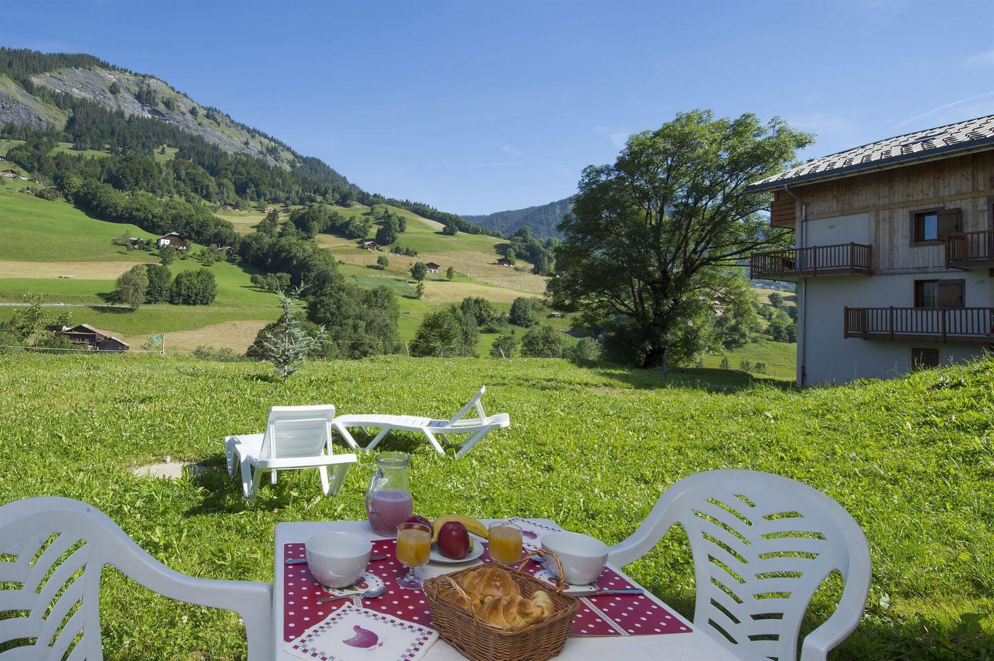 Residence Nemea Les Chalets Des Evettes Flumet Kültér fotó