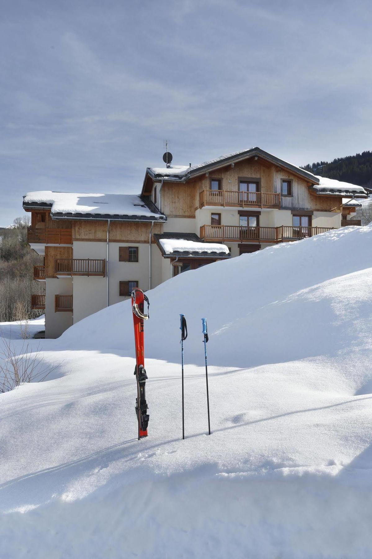 Residence Nemea Les Chalets Des Evettes Flumet Kültér fotó