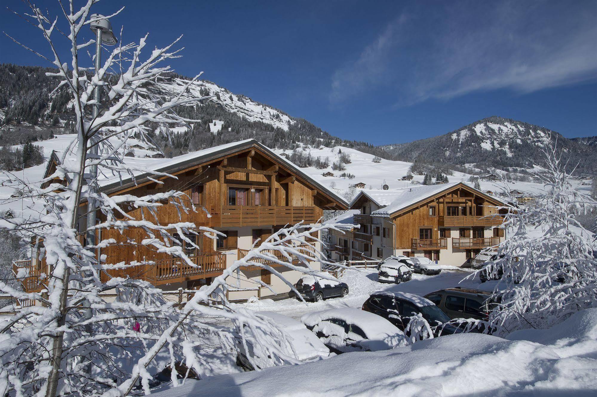 Residence Nemea Les Chalets Des Evettes Flumet Kültér fotó