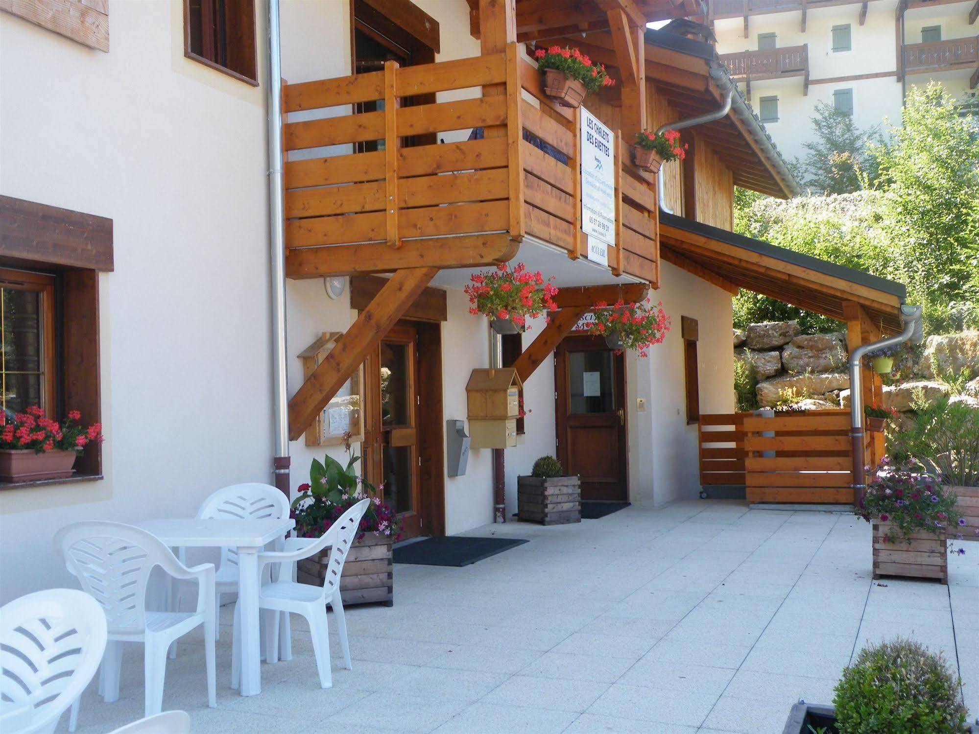 Residence Nemea Les Chalets Des Evettes Flumet Kültér fotó