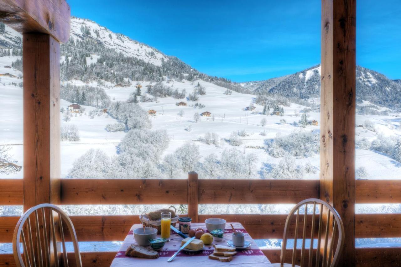 Residence Nemea Les Chalets Des Evettes Flumet Kültér fotó